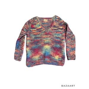 70s Pantino Hand Knit 100% Wool Sweater